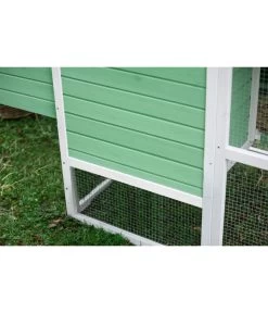 Dehner Hühnerstall Happy Farm Lotti, Hellgrün, Ca. B182/H119,5/T91 Cm -Gardena Store 6897052 WE DE 004 DehnerMarkenqualitaetHuehnerstallLotti