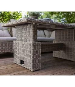 Dehner Geflechtlounge Bologna, 5-teilig -Gardena Store 6903447 WE MO 003 LoungeBolognaNEU