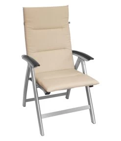 KETTtex Hochlehnerpolster Lindos Beige, Ca. B120/H4/T50 Cm -Gardena Store 6907190 WE DE 004 KETTtexHochlehnerpolsterLindosBeige