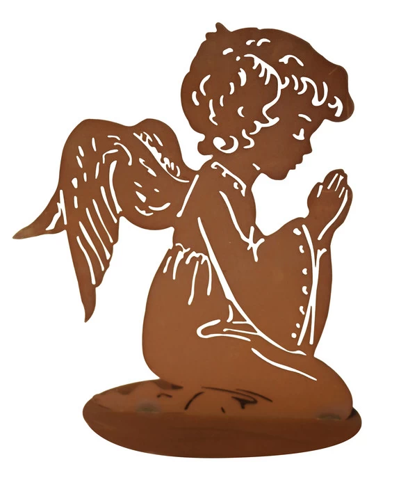 Ferrum Ros-Engel Betend, Ca. H41 Cm 1 Ferrum Ros-Engel Betend, Ca. H41 Cm