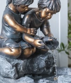 Dehner Polyresin-Gartenbrunnen Couple, Ca. H48 Cm -Gardena Store 6911093 WE DE 002 BrunnenCouple