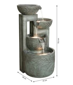 Dehner Polyresin-Gartenbrunnen Hyeres, Ca. H75,5 Cm -Gardena Store 6911234 WE BG 001 BrunnenHyeres