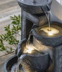 Dehner Polyresin-Gartenbrunnen Hyeres, Ca. H75,5 Cm -Gardena Store 6911234 WE DE 002 BrunnenHyeres