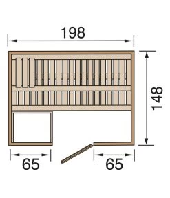 Weka Sauna Bergen Mit Glastür -Gardena Store 6914451 WE DE 001 WekaSaunaBergen
