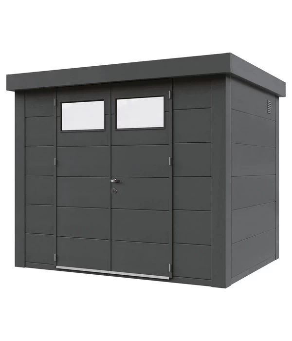 Wolff Finnhaus Metallgerätehaus Eleganto 2721, Ca. B288/H227/T228 Cm 1 Wolff Finnhaus Metallgerätehaus Eleganto 2721, Ca. B288/H227/T228 Cm