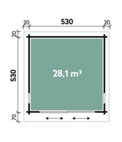 Wolff Finnhaus Gartenhaus Trondheim 44-G XL, Inkl. Schiebetür Rechts, Ca. B570/H259/T620 Cm 15 Wolff Finnhaus Gartenhaus Trondheim 44-G XL, Inkl. Schiebetür Rechts, Ca. B570/H259/T620 Cm -Gardena Store 6930283 WE DE 001 FinnhausBBHTrondheim44G