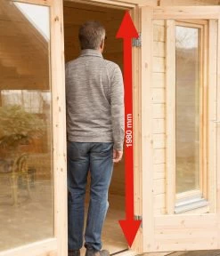 Wolff Finnhaus Gartenhaus Trondheim 44-G XL, Inkl. Schiebetür Rechts, Ca. B570/H259/T620 Cm 18 Wolff Finnhaus Gartenhaus Trondheim 44-G XL, Inkl. Schiebetür Rechts, Ca. B570/H259/T620 Cm -Gardena Store 6930283 WE DE 004 FinnhausBBHTrondheim44G