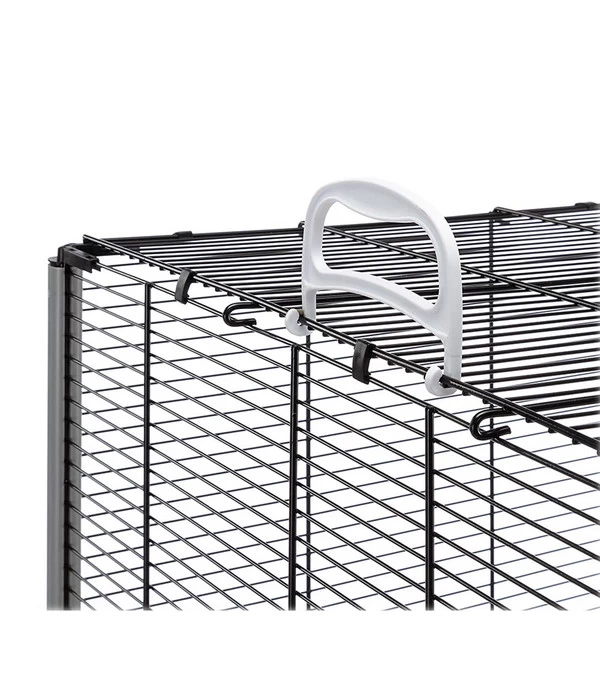 Ferplast Vogelheim Planeta, Schwarz, Ca. B97/H173/T58 Cm 13 Ferplast Vogelheim Planeta, Schwarz, Ca. B97/H173/T58 Cm – Bild 13