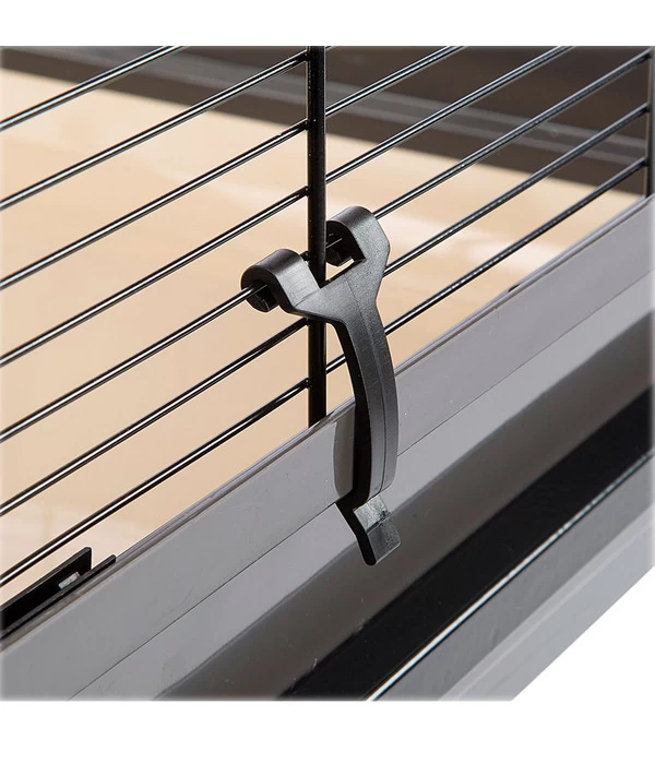 Ferplast Vogelheim Planeta, Schwarz, Ca. B97/H173/T58 Cm 8 Ferplast Vogelheim Planeta, Schwarz, Ca. B97/H173/T58 Cm – Bild 8