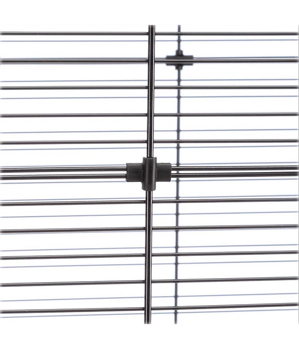 Ferplast Vogelheim Planeta, Schwarz, Ca. B97/H173/T58 Cm 9 Ferplast Vogelheim Planeta, Schwarz, Ca. B97/H173/T58 Cm – Bild 9