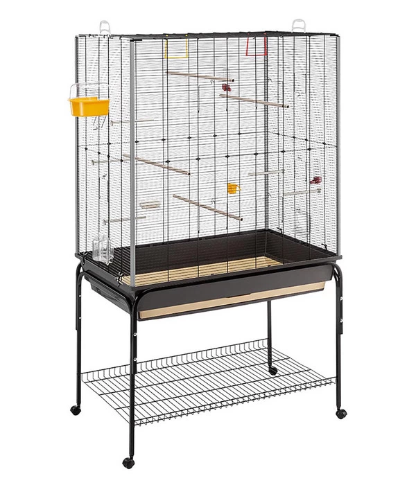 Ferplast Vogelheim Planeta, Schwarz, Ca. B97/H173/T58 Cm 1 Ferplast Vogelheim Planeta, Schwarz, Ca. B97/H173/T58 Cm