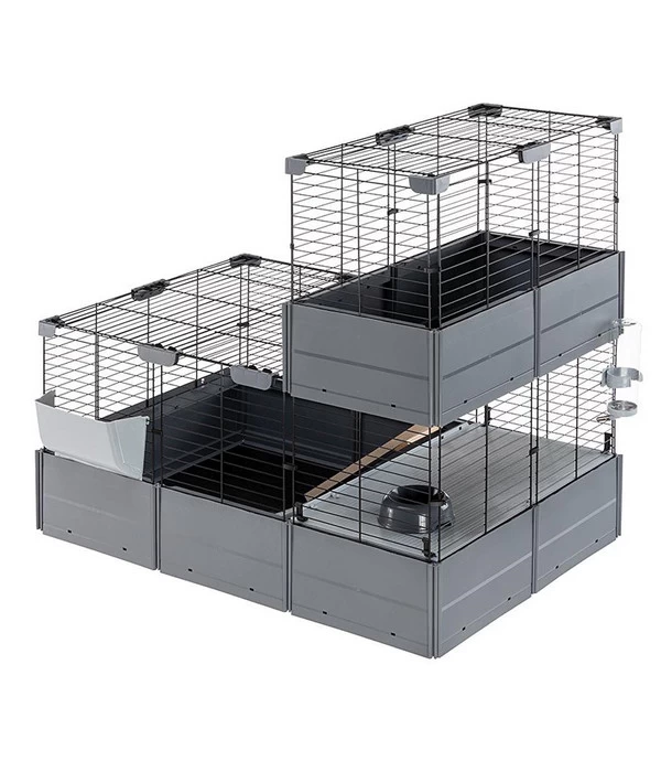 Ferplast Roof Extension Dach Nagerheim Multipla, Schwarz, Ca. B37/H50/T72 Cm 4 Ferplast Roof Extension Dach Nagerheim Multipla, Schwarz, Ca. B37/H50/T72 Cm – Bild 4