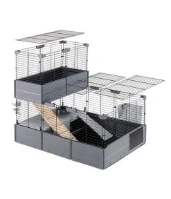 Ferplast Roof Extension Dach Nagerheim Multipla, Schwarz, Ca. B37/H50/T72 Cm 10 Ferplast Roof Extension Dach Nagerheim Multipla, Schwarz, Ca. B37/H50/T72 Cm -Gardena Store 6953277 WE DE 004 FerplastNagerKMultiplaDachExtension