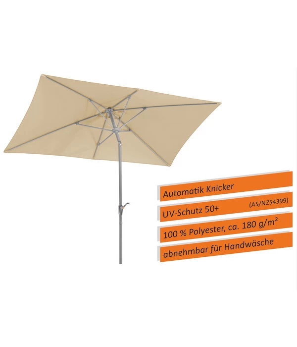 Schneider Sonnenschirm Porto, Rechteckig, Ca. B300/T200 Cm 4 Schneider Sonnenschirm Porto, Rechteckig, Ca. B300/T200 Cm – Bild 4