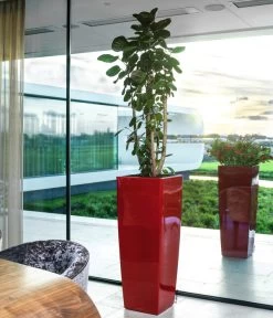 LECHUZA® CUBICO ALTO, All-in-One-Set, Ca. B40/H105/T40 Cm -Gardena Store 6962278 WE MO 01 CUBICOAltoRot