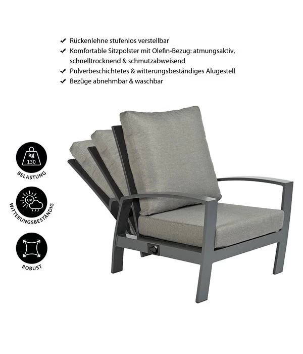 Tierra Outdoor Lounge Stuhl Valencia 2 Tierra Outdoor Lounge Stuhl Valencia – Bild 2