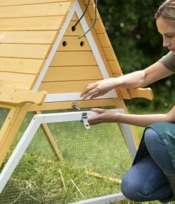 Dehner Lieblinge Hühnerstall Inga, Ca. B192/H108/T125 Cm -Gardena Store 6973739 WE DE 002 DehnerLieblingeMobilerHuehnerstallInga