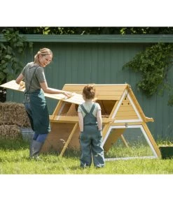 Dehner Lieblinge Hühnerstall Inga, Ca. B192/H108/T125 Cm -Gardena Store 6973739 WE MO 002 DehnerLieblingeMobilerHuehnerstallInga