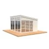 Palmako Pavillon Nova, Inkl. Front- Und Seitenverglasung, Ca. B432/H282/T376 Cm