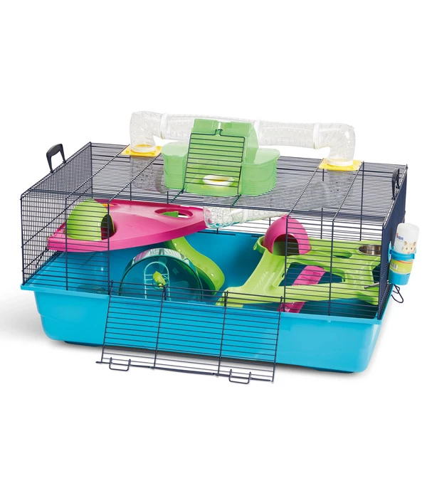 SAVIC Nagerheim Heaven Metro, Blau, Ca. B80/H50/T50 Cm 5 SAVIC Nagerheim Heaven Metro, Blau, Ca. B80/H50/T50 Cm – Bild 5