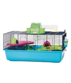 SAVIC Nagerheim Heaven Metro, Blau, Ca. B80/H50/T50 Cm