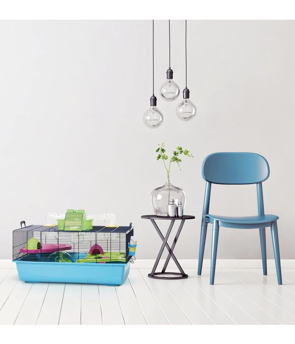 SAVIC Nagerheim Heaven Metro, Blau, Ca. B80/H50/T50 Cm 2 SAVIC Nagerheim Heaven Metro, Blau, Ca. B80/H50/T50 Cm – Bild 2