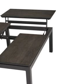 Tierra Outdoor Kaffeetisch Flip Up, Ca. B120/H46/T79 Cm -Gardena Store 698425 WE DE 004 KaffeetischFlipUp