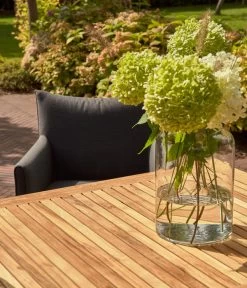 Siena Garden Gartentisch Geneva, Ca. B160/H74,2/T90 Cm -Gardena Store 6986541 WE DE 009 GenevaTischTeakGraph