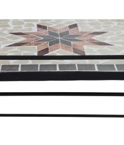 Siena Garden Mosaikserviertisch Stella, Ca. B68/H60/T41 Cm -Gardena Store 6986624 WE DE 003 StellaServiertisch68x41x60cm