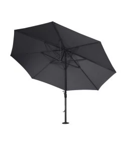 Siena Garden Ampelschirm Alphawing N+, Rund, Ca. Ø350 Cm -Gardena Store 6987911 WE FS 006 SienaGardenAmpelschirmAlphawingN350cmAnthrazit