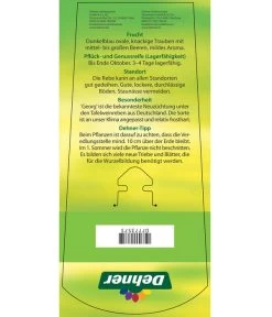 Tafeltraube 'Georg' -Gardena Store 7773575 TafeltraubeGeorg Etikett 2