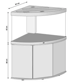 JUWEL® AQUARIUM Kombination Trigon 350 LED 12 JUWEL® AQUARIUM Kombination Trigon 350 LED -Gardena Store M200005758 WE BG 001 JuwelTrigonScribble