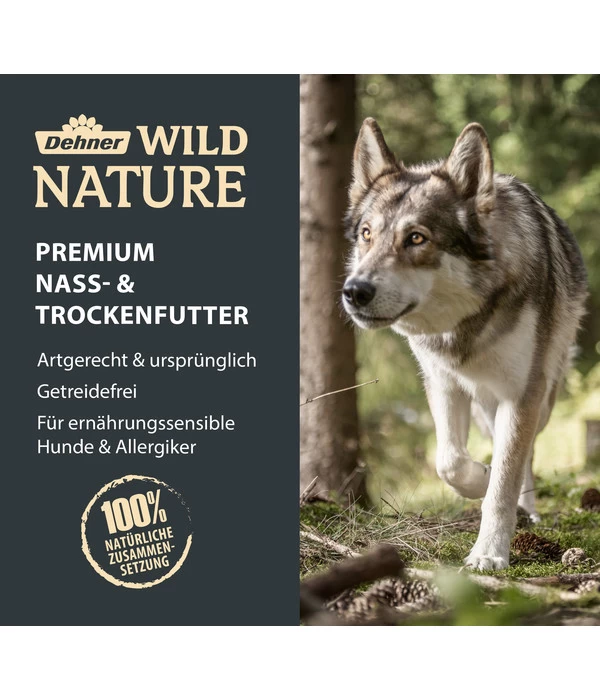 Dehner Wild Nature Nassfutter Für Hunde Mono-Protein Adult, Pferd, 5 X 500 G 2 Dehner Wild Nature Nassfutter Für Hunde Mono-Protein Adult, Pferd, 5 X 500 G – Bild 2